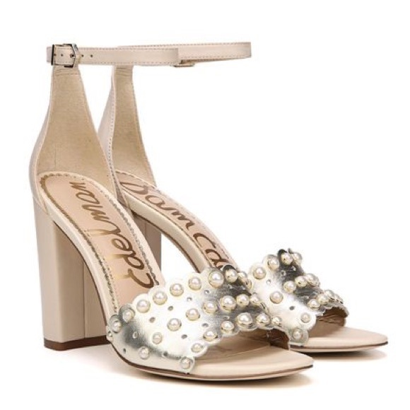 Sam Edelman Shoes - Sam Edelman YARIA Studded Block Heel Sandals 8.5